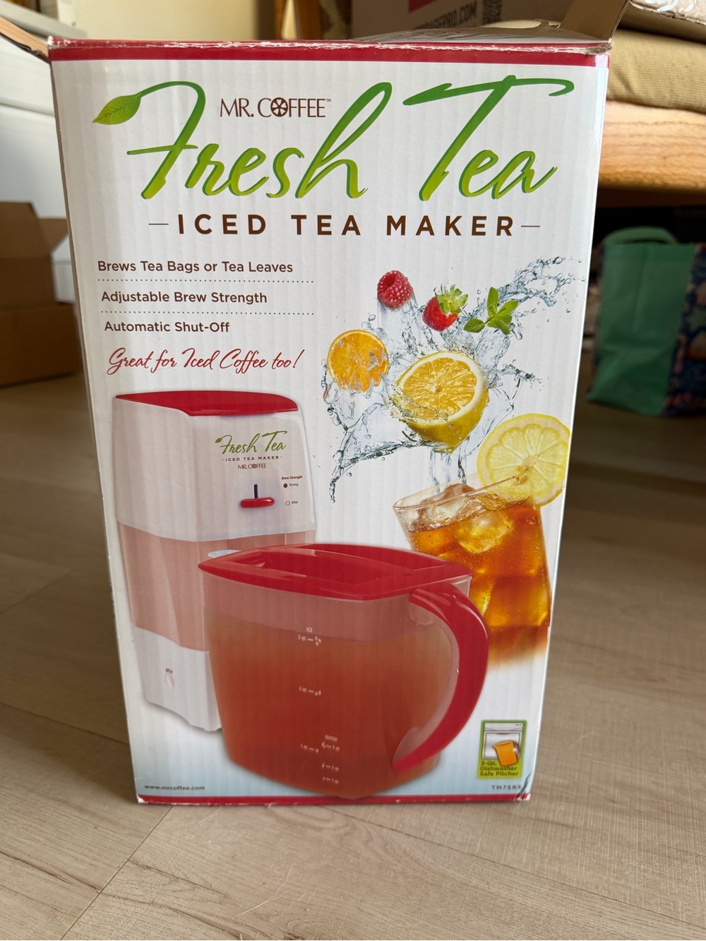Mr. Coffee Fresh Iced Tea Maker with Pitcher